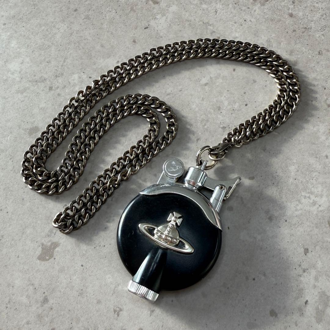 【希少】 Vivienne Westwood メタルオーブ チェーン付きライター