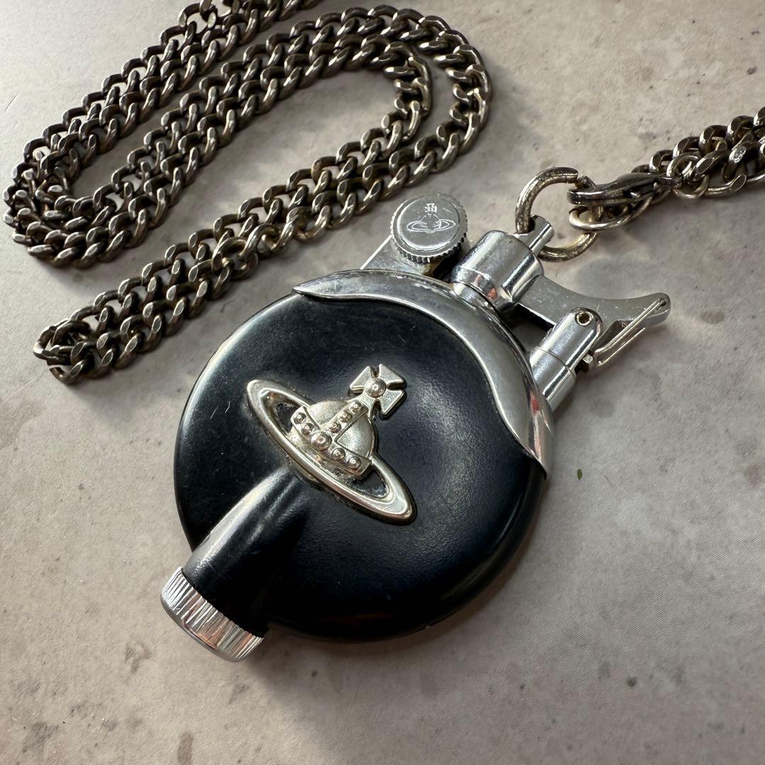 【希少】 Vivienne Westwood メタルオーブ チェーン付きライター