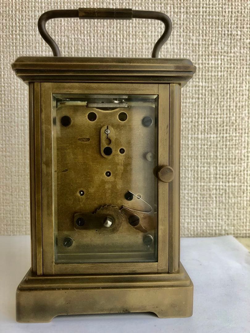 MOSER PARIS 置き時計　アンティーク　レトロ　骨董品　手巻き　稼動品