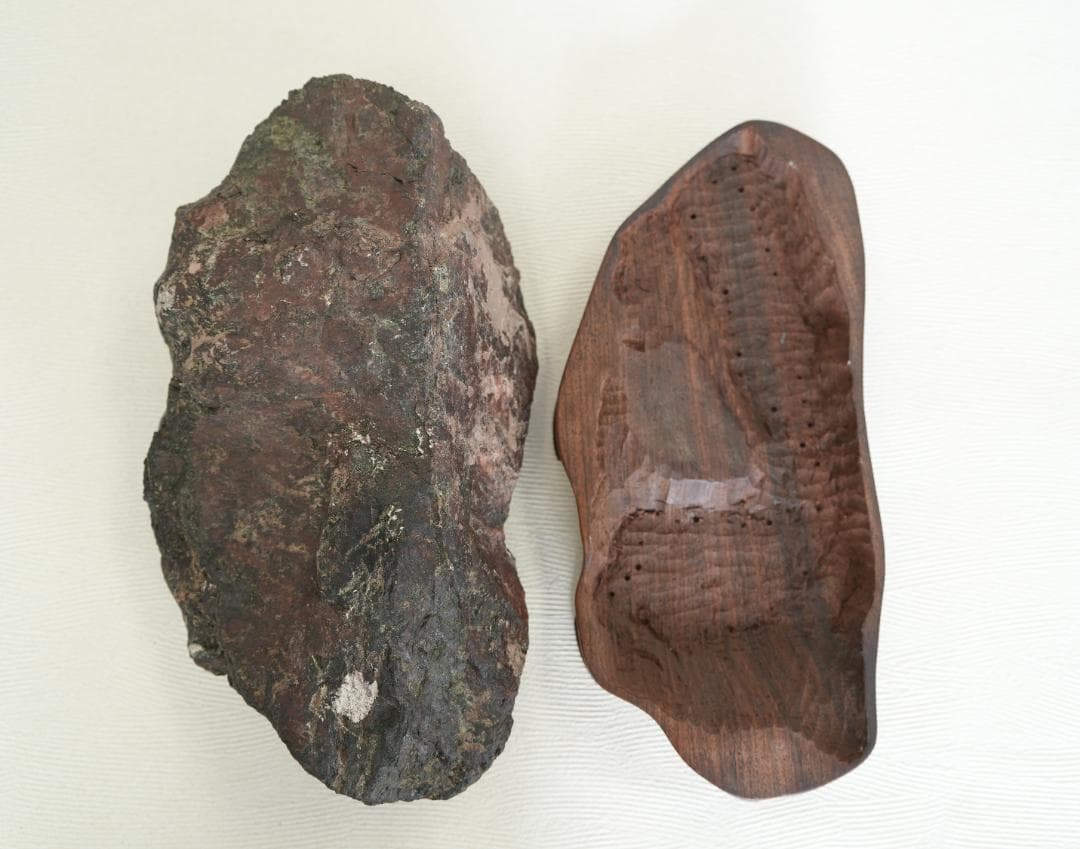 菊花石　/梅化石　石盆栽　松盆栽 向日葵鑑賞石盆石水石