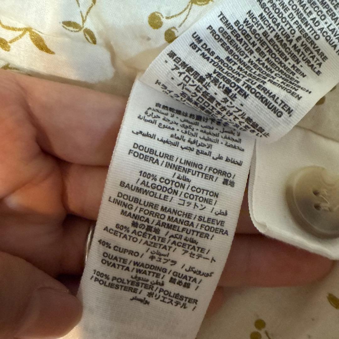 ピンク ダブルボタン ウールコート ポンポワン　 2歳、3歳用