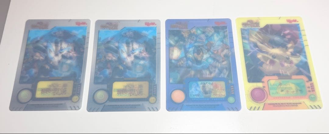 【希少品】ポケモン 明治3Dカード　4枚セット