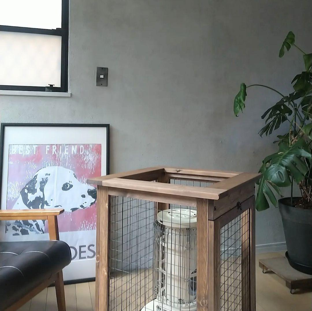 CORONA、コロナ石油ストーブ用ウッド&アイアンストーブガード