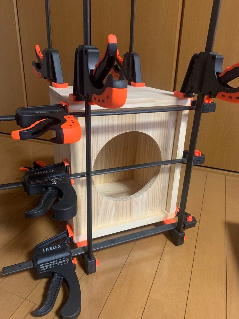 自作スピーカー パッシブサブウーファー