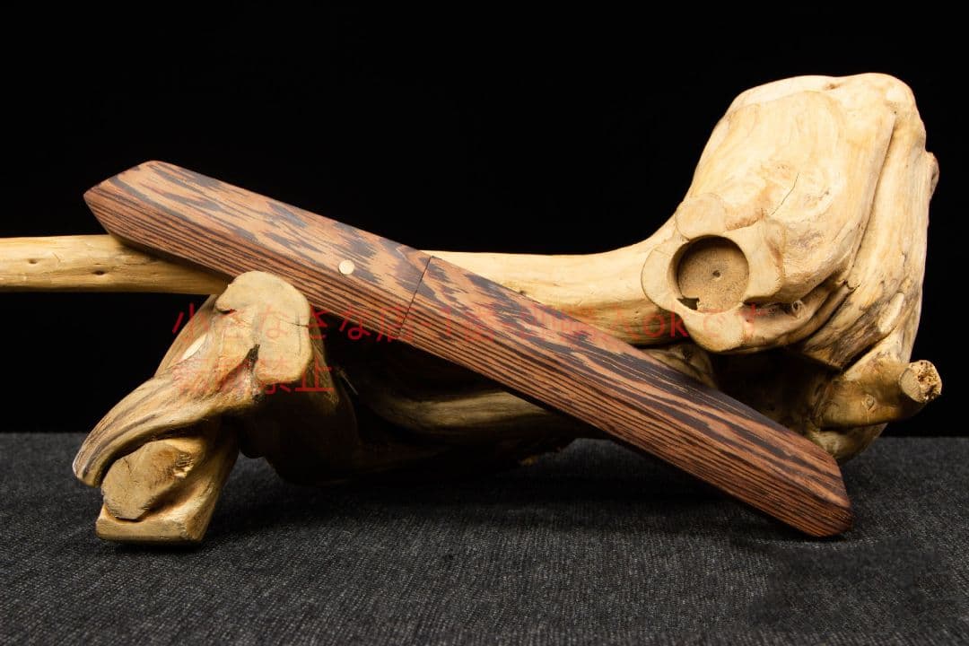 花梨木小短刀-高性能マンガン鋼 古兵器 武具　刀装具　日本刀　模造刀 軍刀