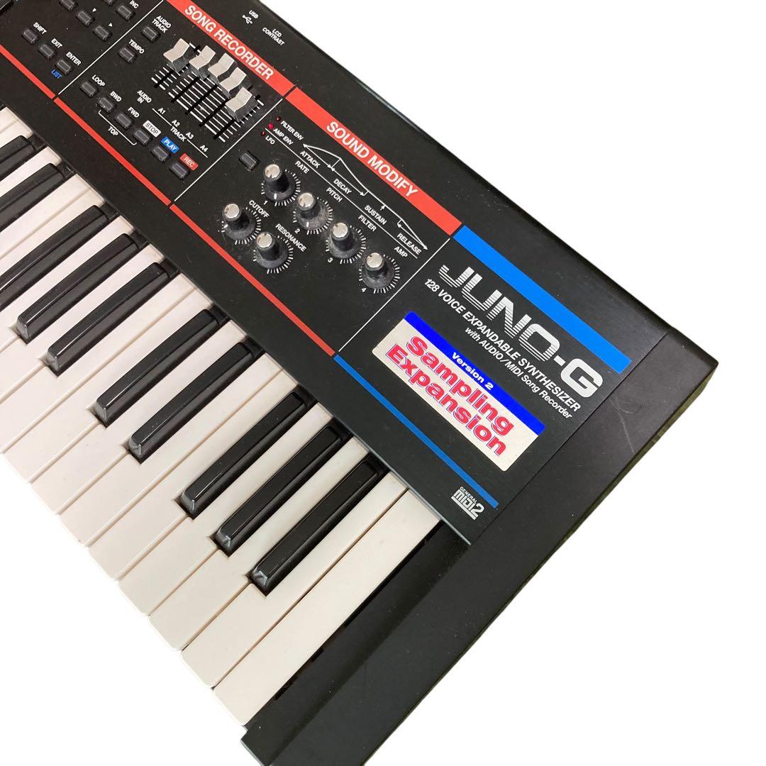 Roland JUNO-G 61鍵 シンセサイザー　液晶訳あり　動作品