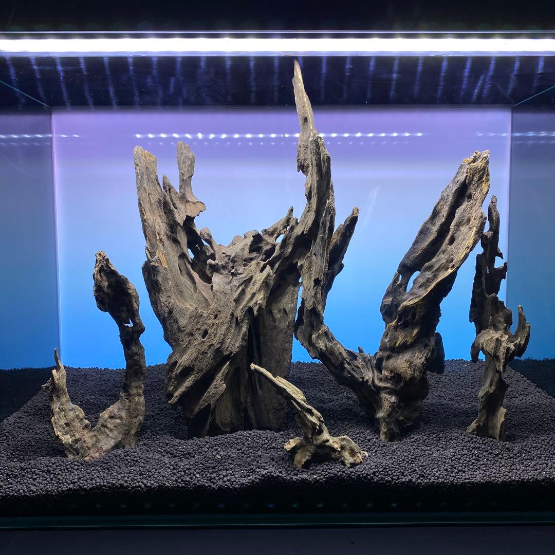 MMW-6497 マシンガンウッドレイアウトセット　60cm水槽用　流木