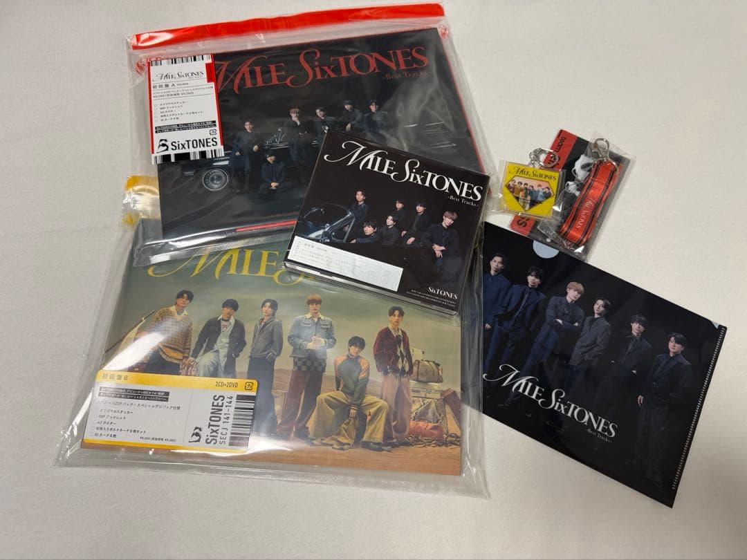 MILE SixTONES Best Tracks ３形態