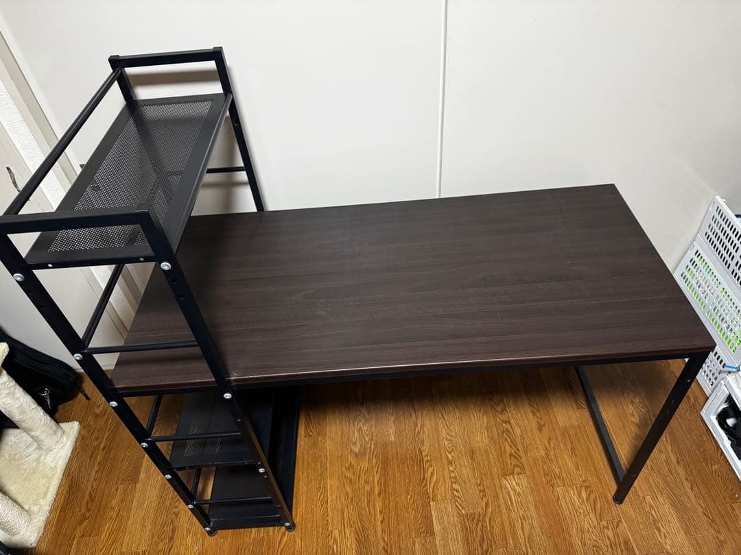 LOWYA ラック付きPCデスク 120cm