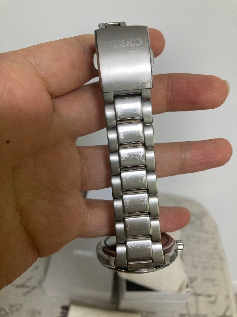 良品！セイコー SEIKO ブライツ チタン 電波ソーラー sagz087