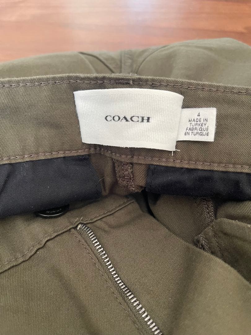新品　coach レディースカーゴパンツ