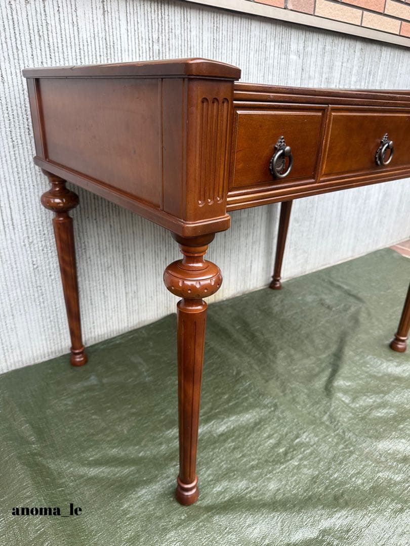 【デスク】JAPAN　FURNITURE　徳田家具　TOKUDA　木製デスク