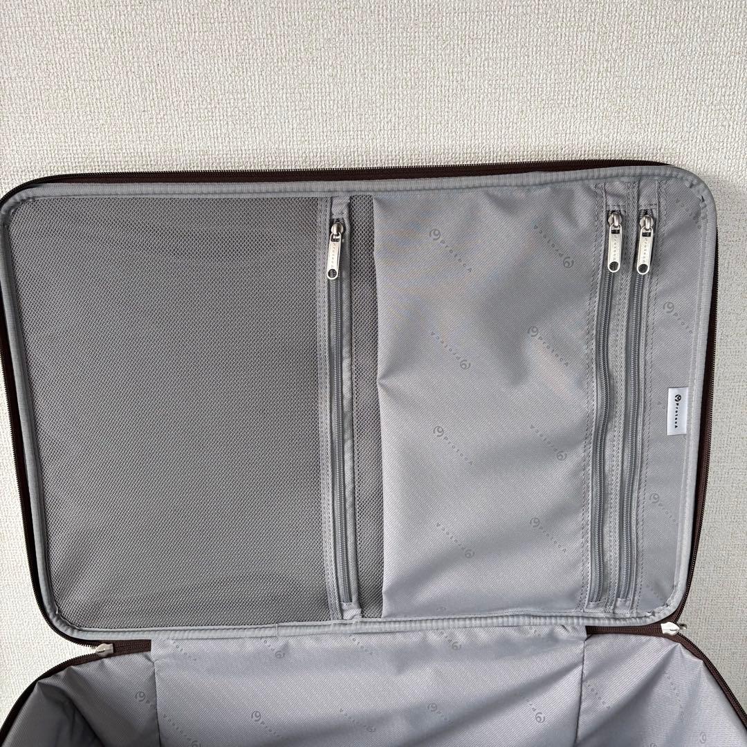 ProtecA プロテカ　キャリーバッグ　スーツケース　ブラウン　ソフトキャリー