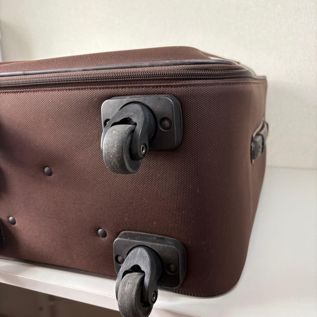 ProtecA プロテカ　キャリーバッグ　スーツケース　ブラウン　ソフトキャリー