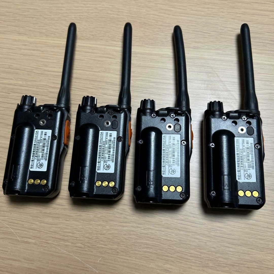 STANDARD HORIZON SRS 210 トランシーバー 4台マイク3台