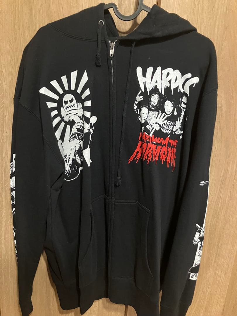 マキシマムザホルモン　ハードコアチョコレートコラボ　パーカー　XL 中古