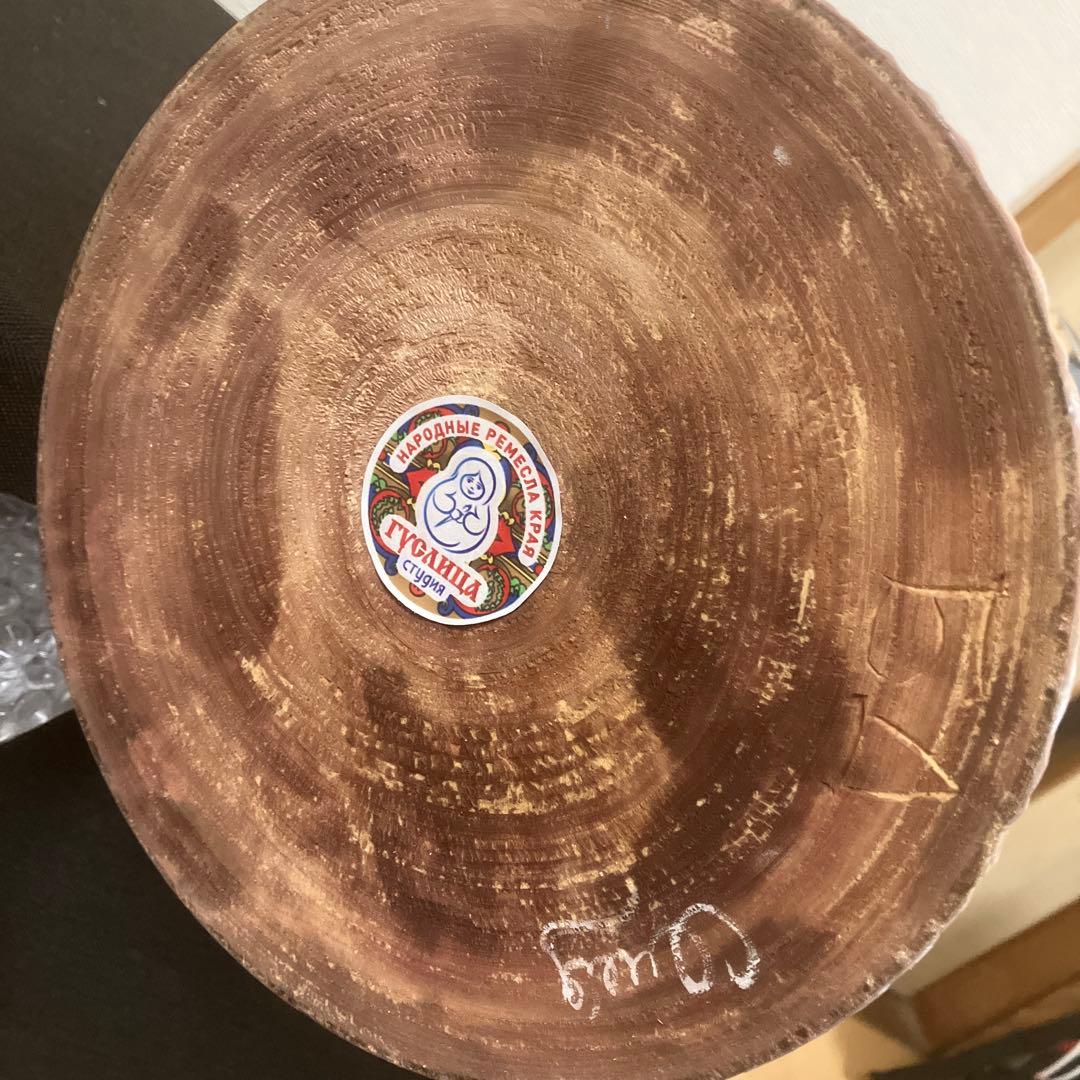 ロシア　大きな木製人形　雪精