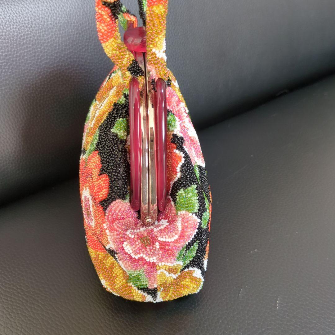 総ビーズバッグ 総ビーズ パーティーバッグ 和装洋装