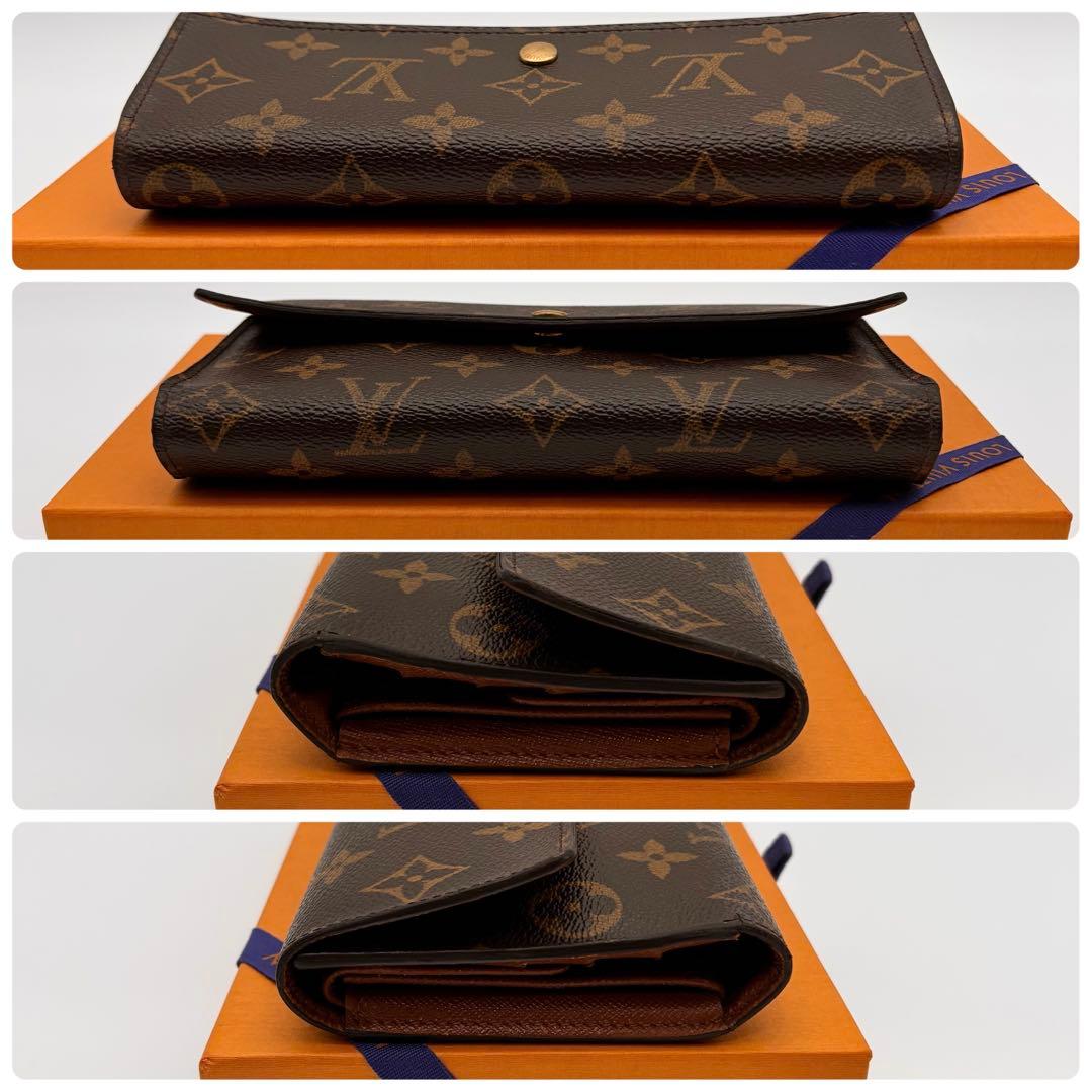 【鑑定済み】ルイヴィトン✨モノグラム✨3つ折り財布 インターナショナル 長財布