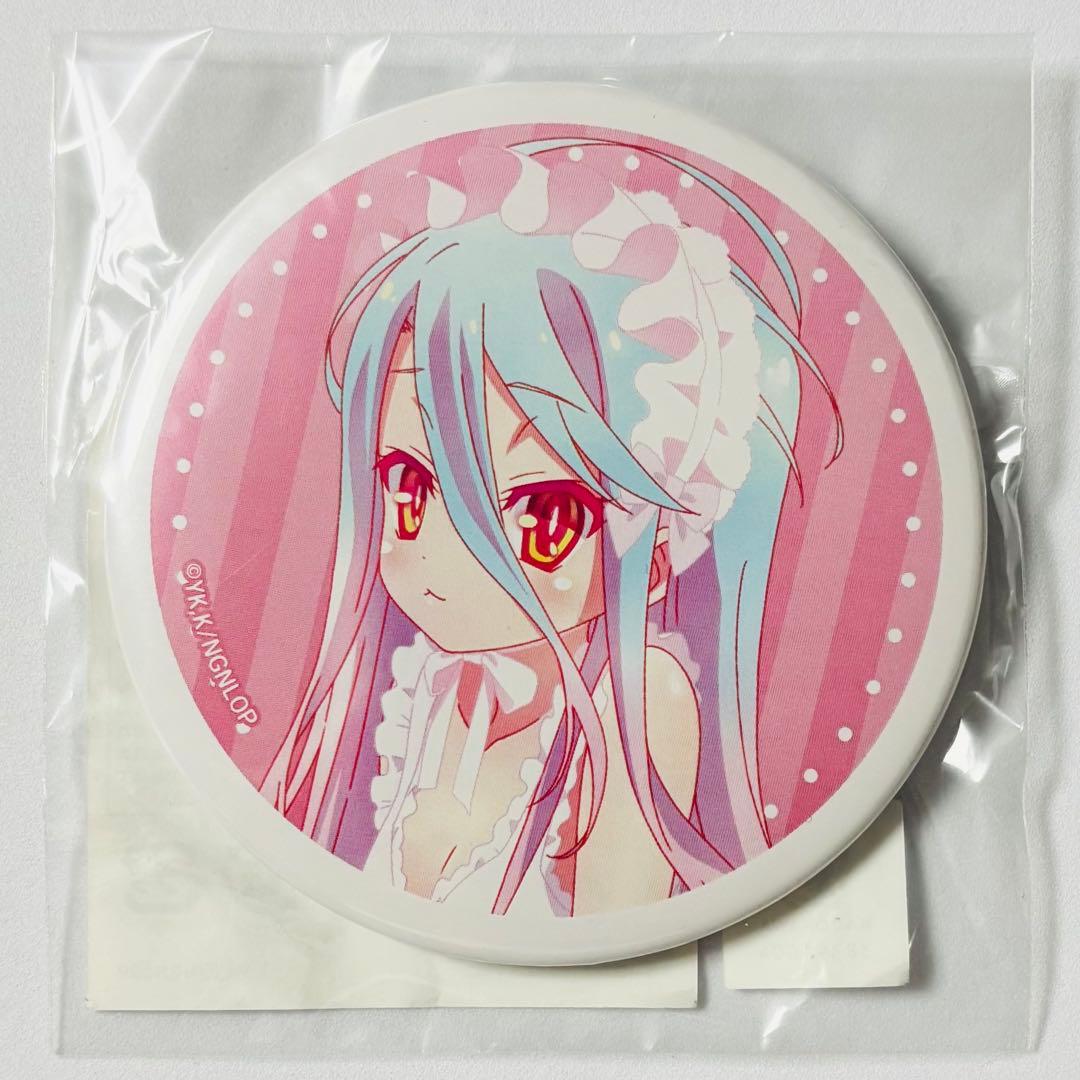 ノーゲーム・ノーライフ ゼロ F-1賞 75mm缶バッジ 白