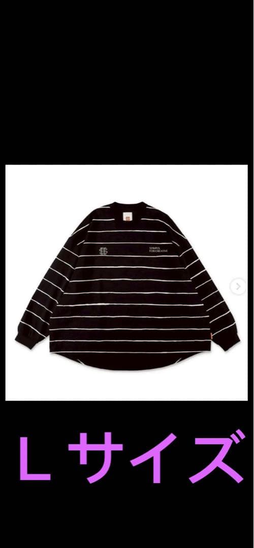 アイドル SEE SEE S.F.C SUPER BIG BOARDER LS BLACK
