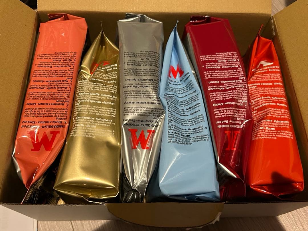 デロンギ　コーヒー豆　６種