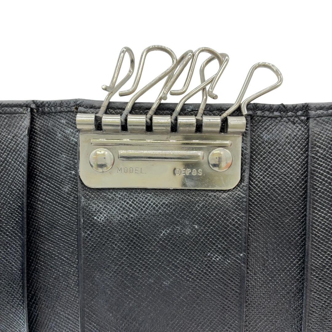 PRADA プラダ キーケース ブラック サフィアーノ