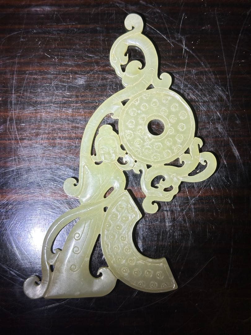 砡雕刻 人物砡雕刻 中國古美術 重 74g