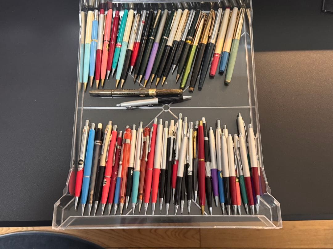 廃盤シャーペン　ボールペン　回転繰り出し式