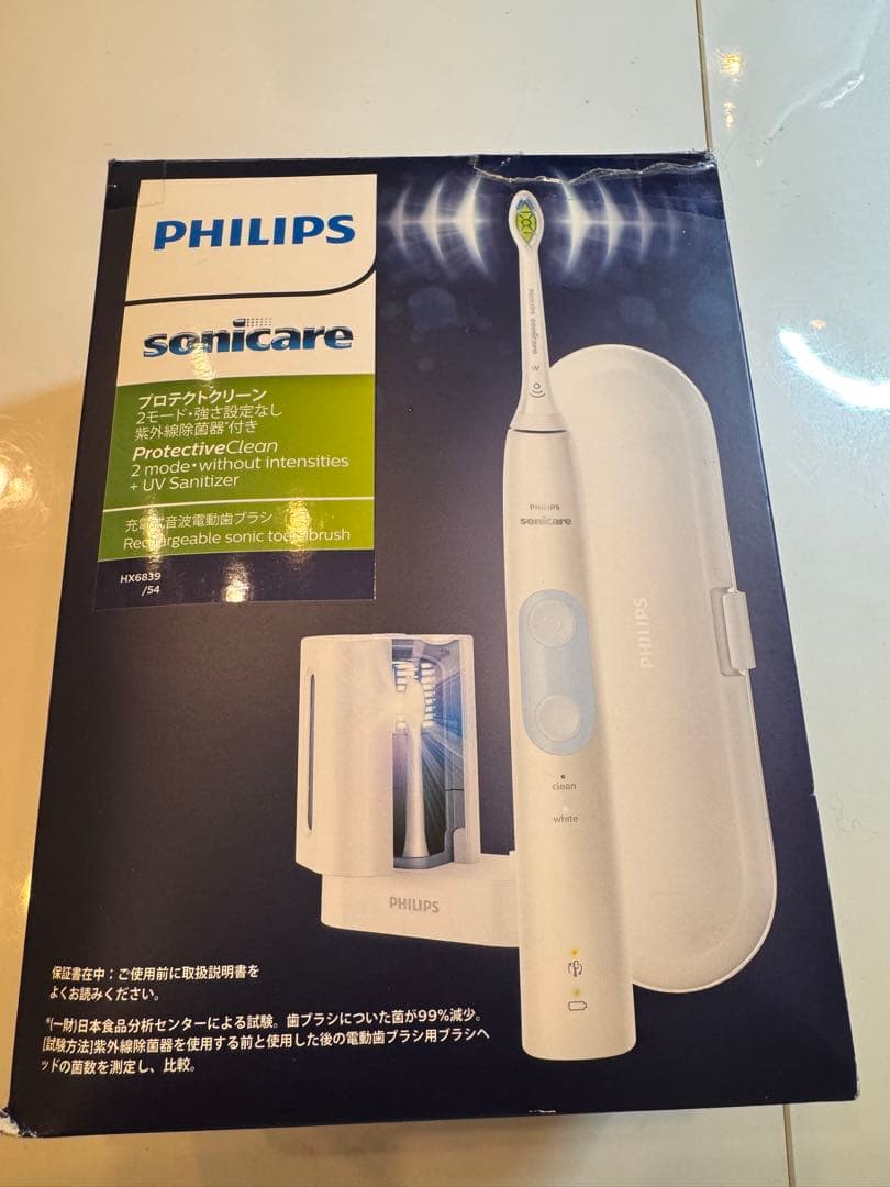 PHILIPS Sonicare HX6839 電動歯ブラシおまけ替ブラシ9本付