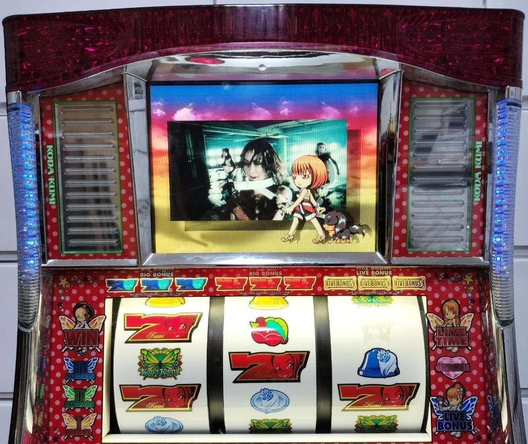 【パチスロ実機】SANKYO★『初代』パチスロ 倖田來未【不要機付】