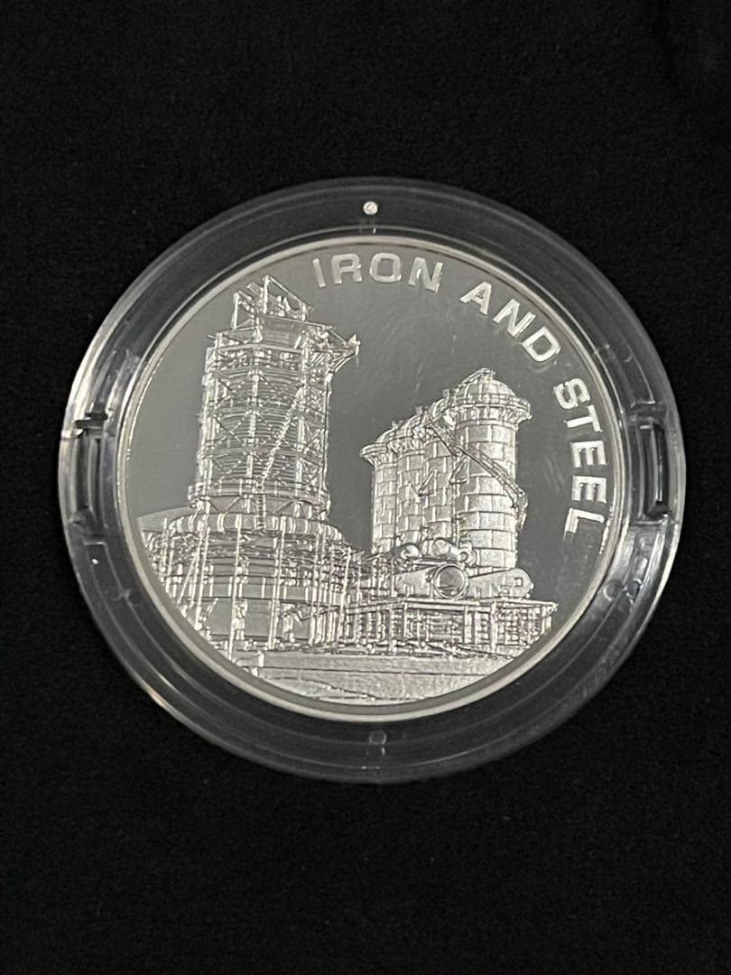 世界文化遺産 プルーフメダル3点セット明治日本の産業革命遺産 シルバー925