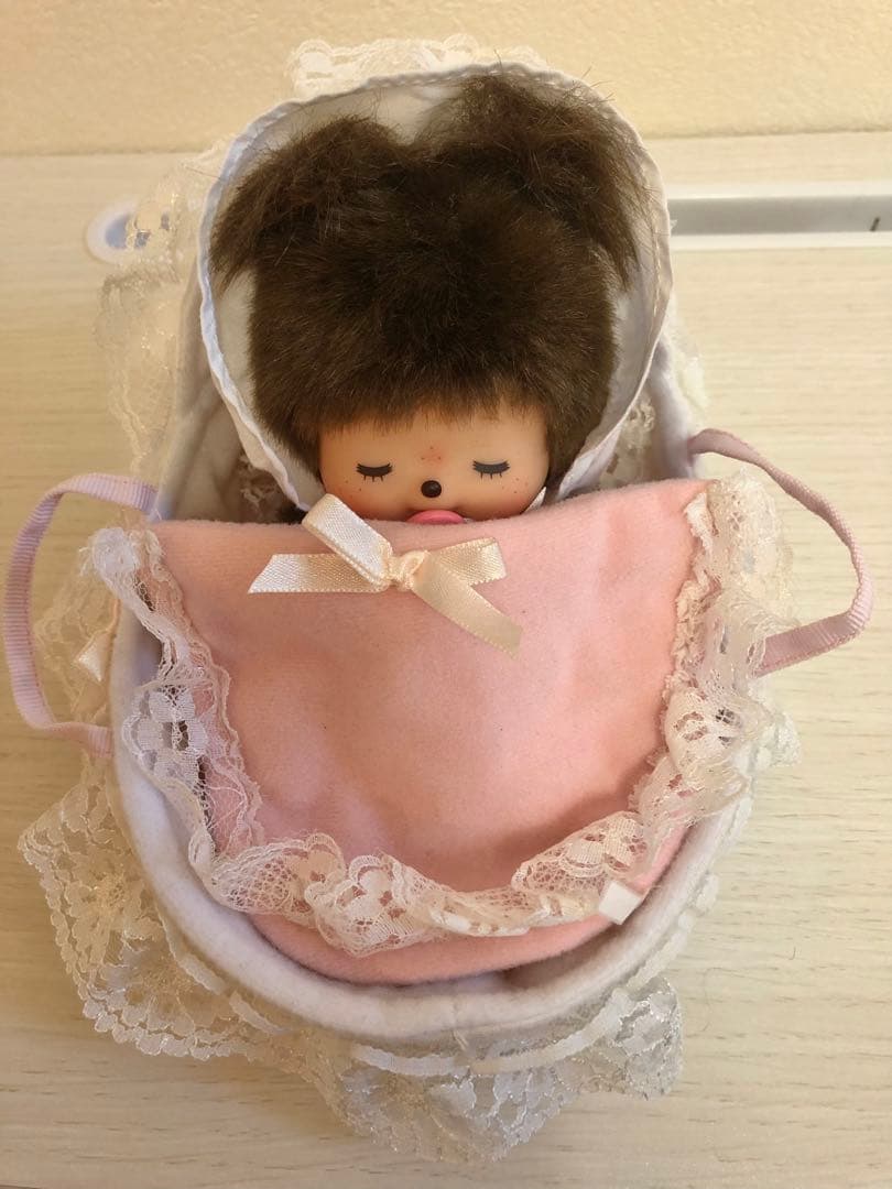 ベビチッチ　希少？　女の子ぬいぐるみ5体ベッド、ホルダーセット　在庫ラスト