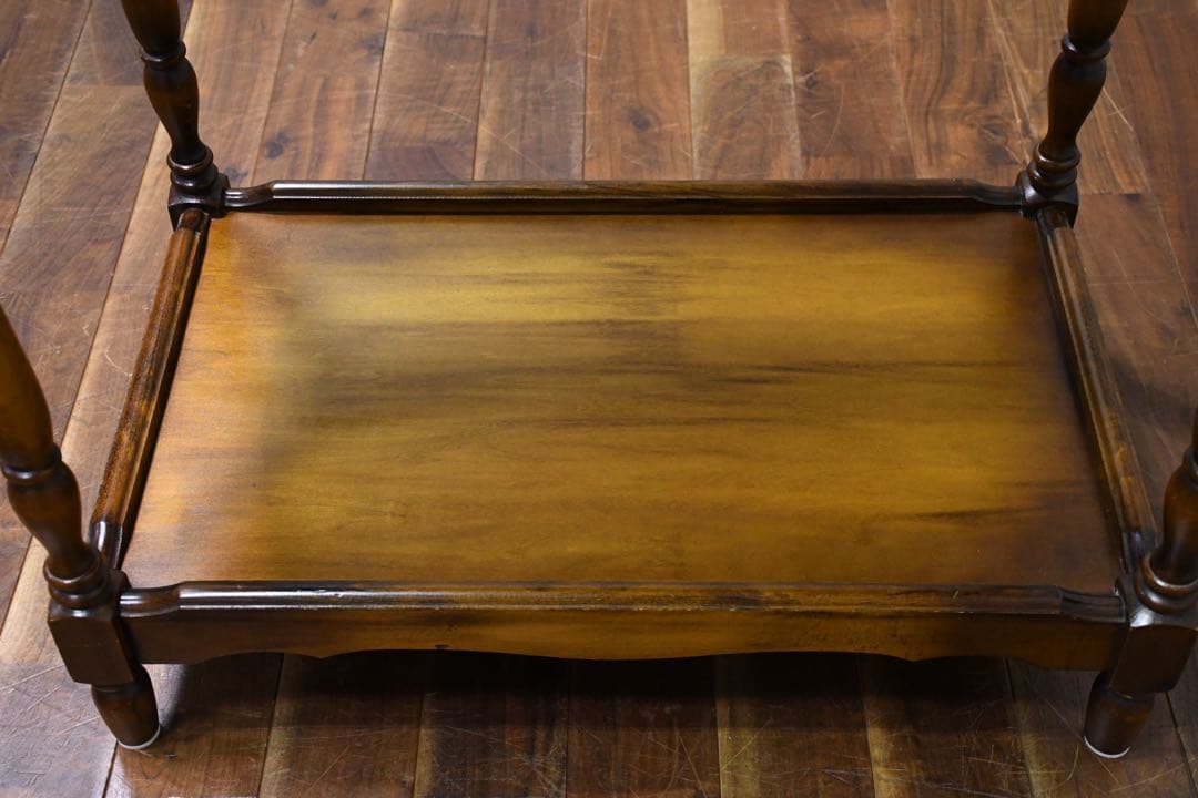 EGK56 オールドカリモク コロニアル キッチンワゴン サービスワゴン