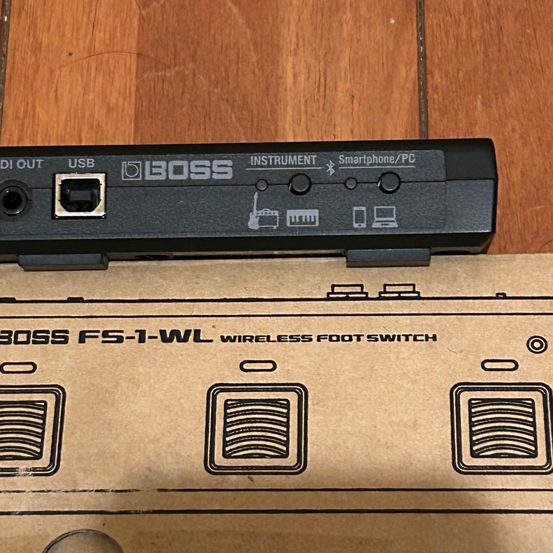 新品同様☆BOSS FS-1WL ワイヤレスフットスイッチ