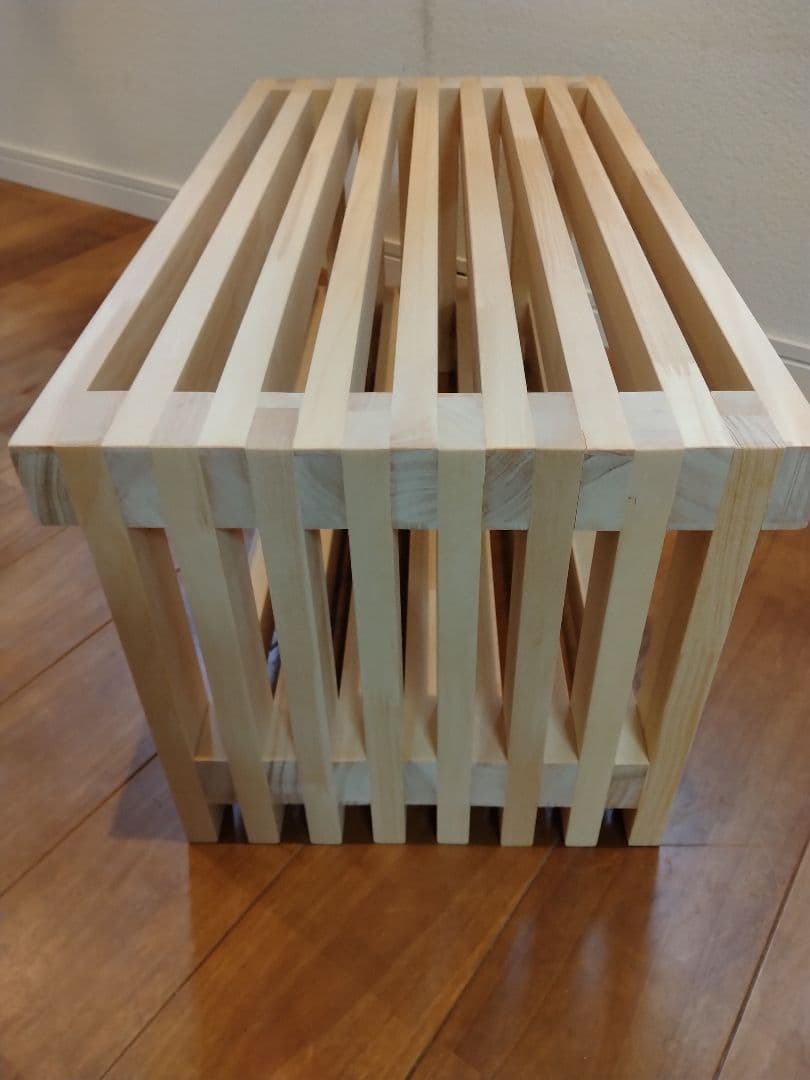 木製　ハンドメイド　オーダー　水槽台　ベンチ　踏み台　玄関台　アクアラック