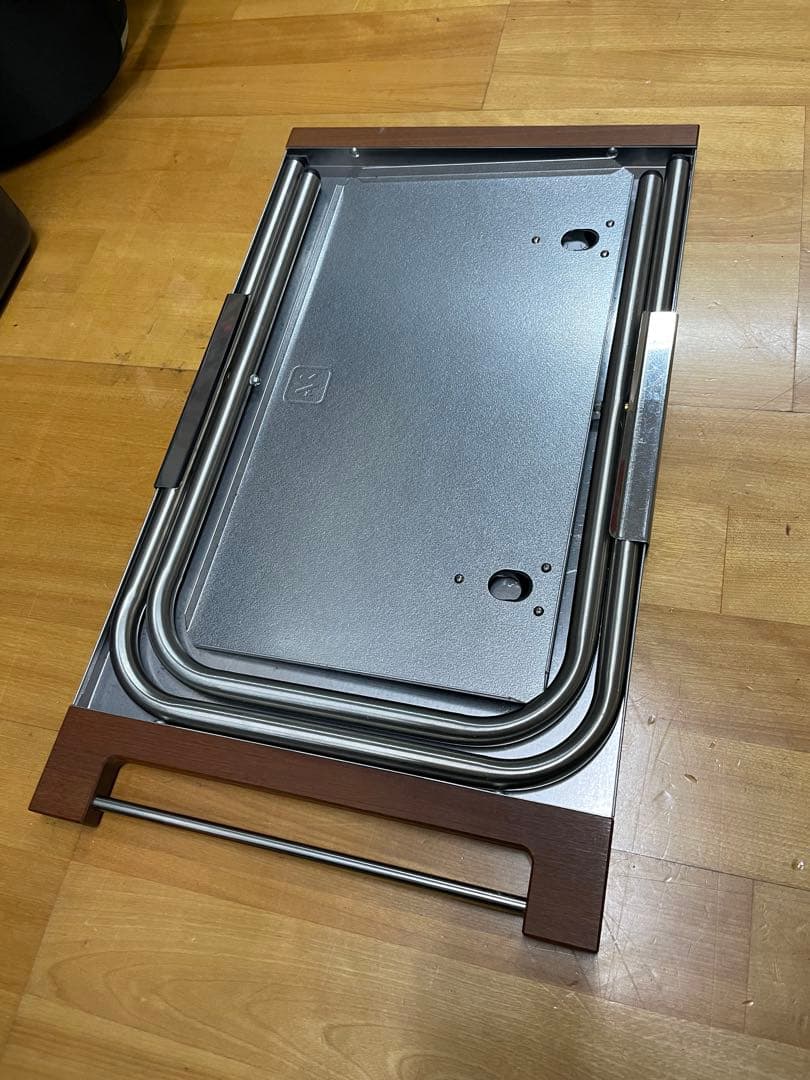 エ*ロ様 ユニフレーム焚き火テーブルサイドバーカスタム+別注レッグラック付き❗️