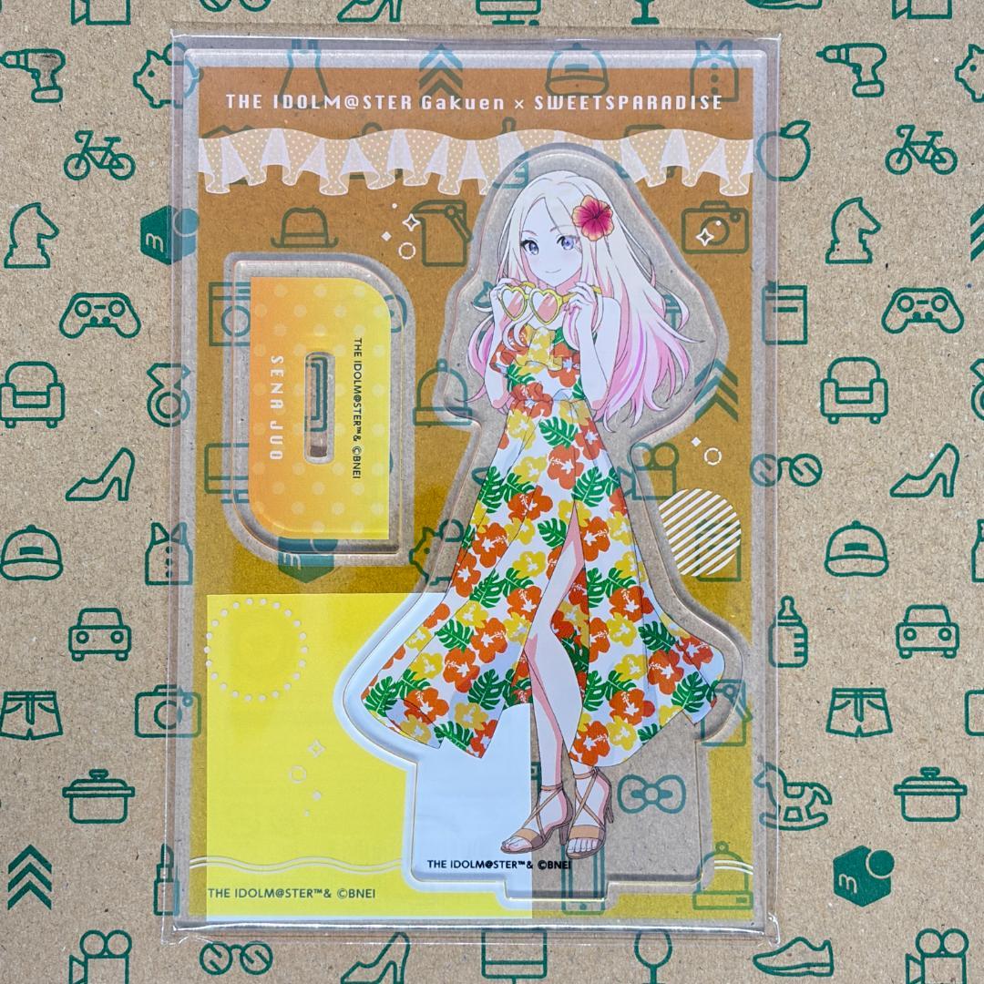 学マス バカンス衣装 アクリルスタンド12体セット スイパラコラボ第3弾