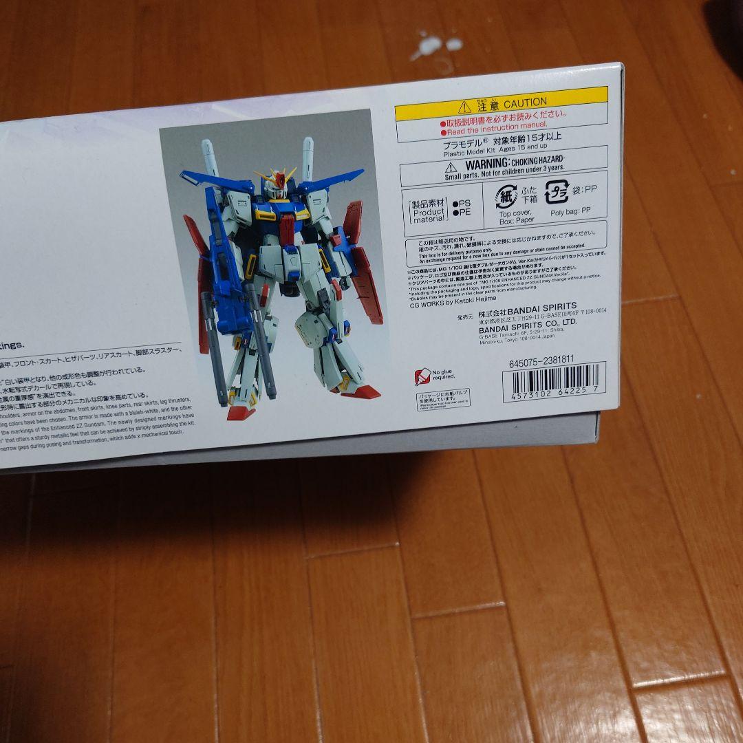 ロボット MG ENHANCED ZZ GUNDAM \"Ver.Ka\" 1/100