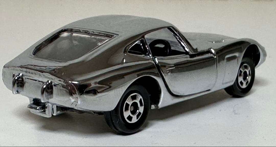 2000年記念限定モデル GREASE特注 TOYOTA 2000GT 銀メッキ