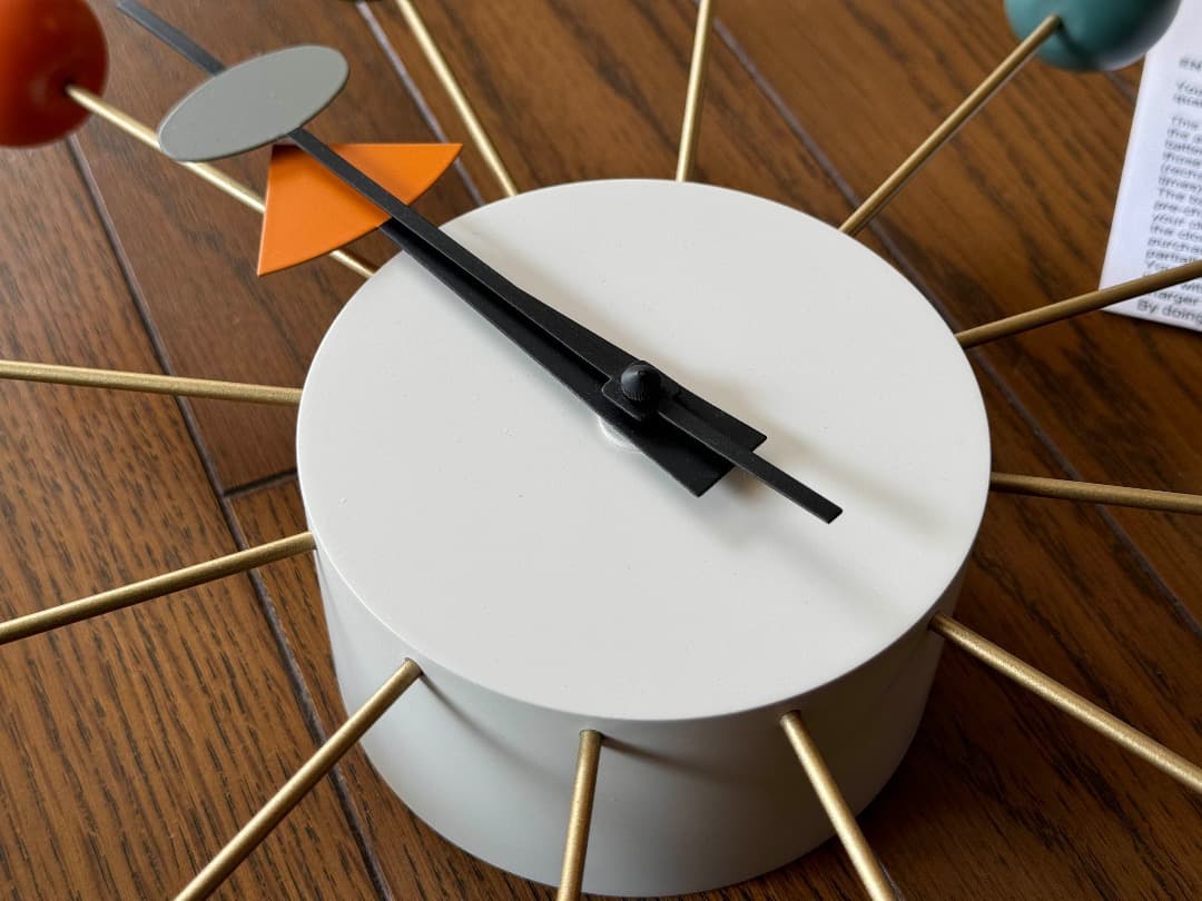 Vitra　ボールクロック　定価49,500円　本物　Ball Clock