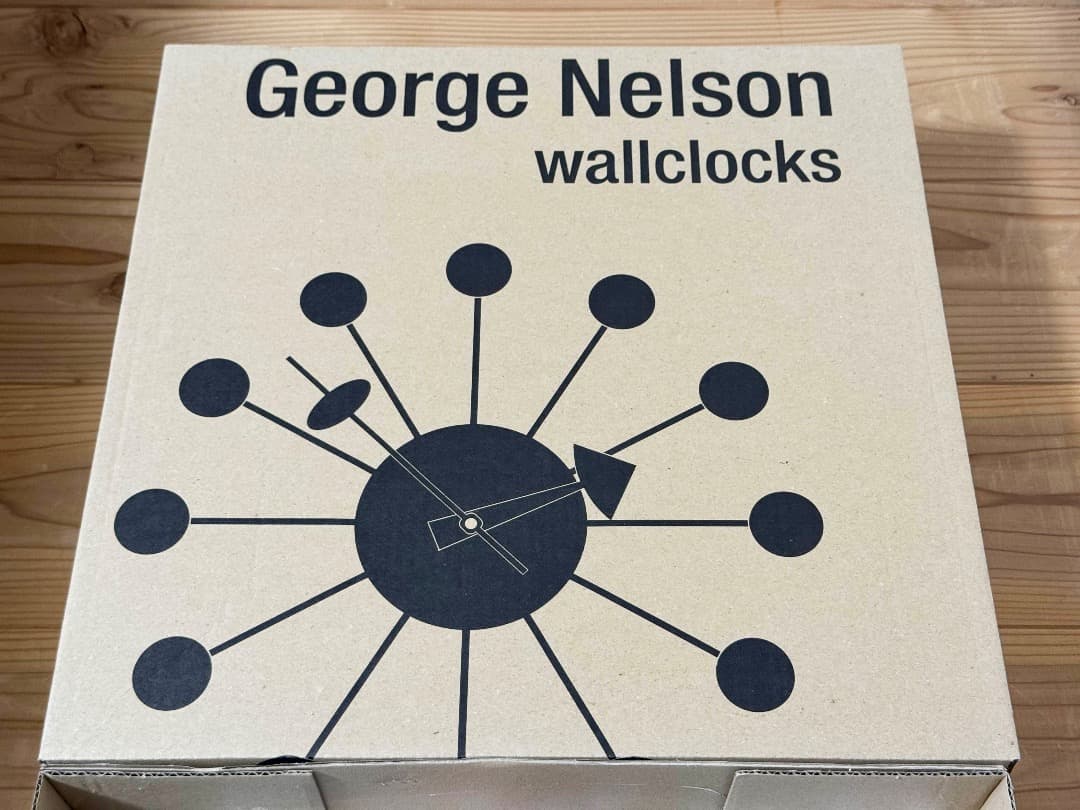 Vitra　ボールクロック　定価49,500円　本物　Ball Clock