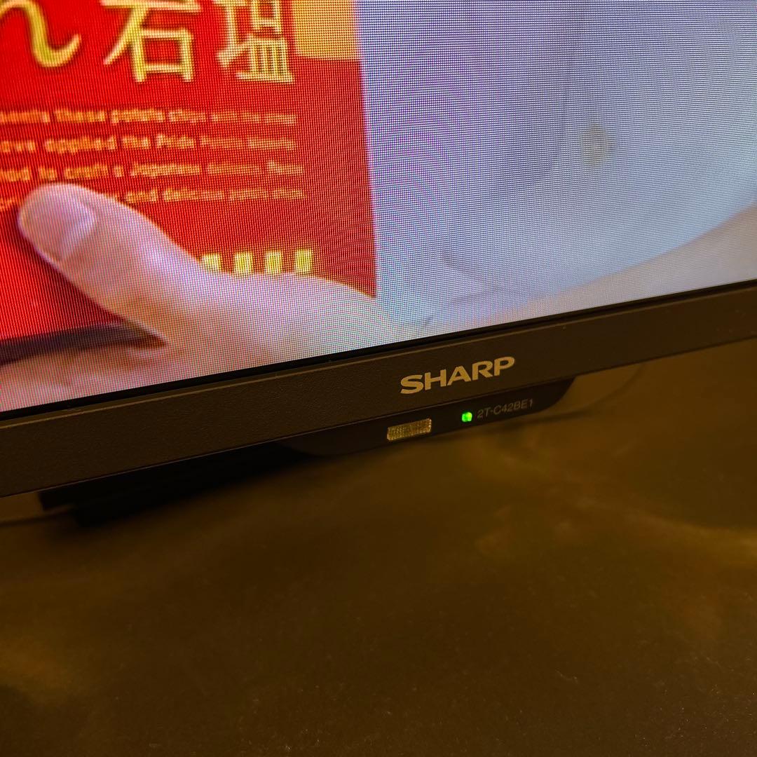 SHARP AQUOS 液晶テレビ 42インチ　2021製　直接引取歓迎　札幌
