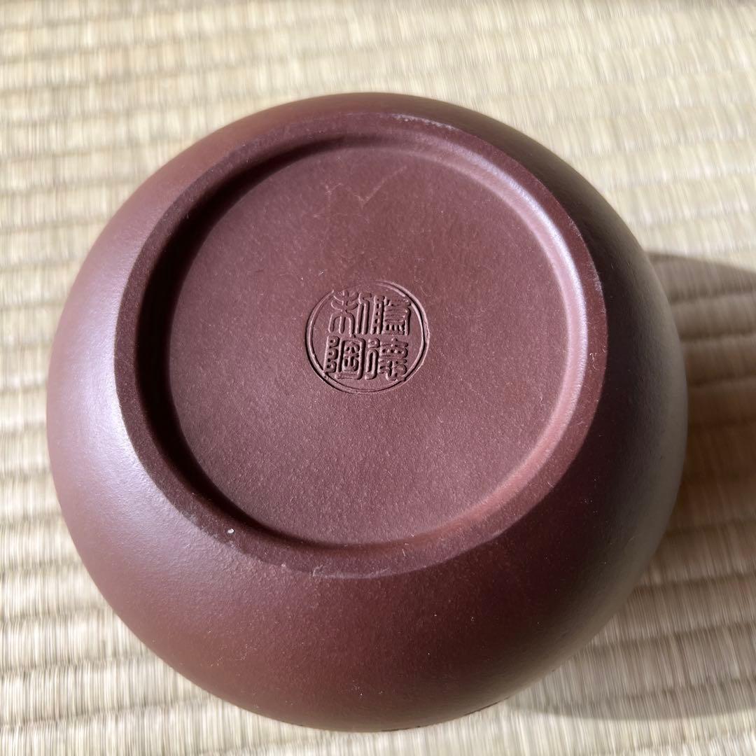 紫砂　お経　建水　お茶道具 時代物 骨董品