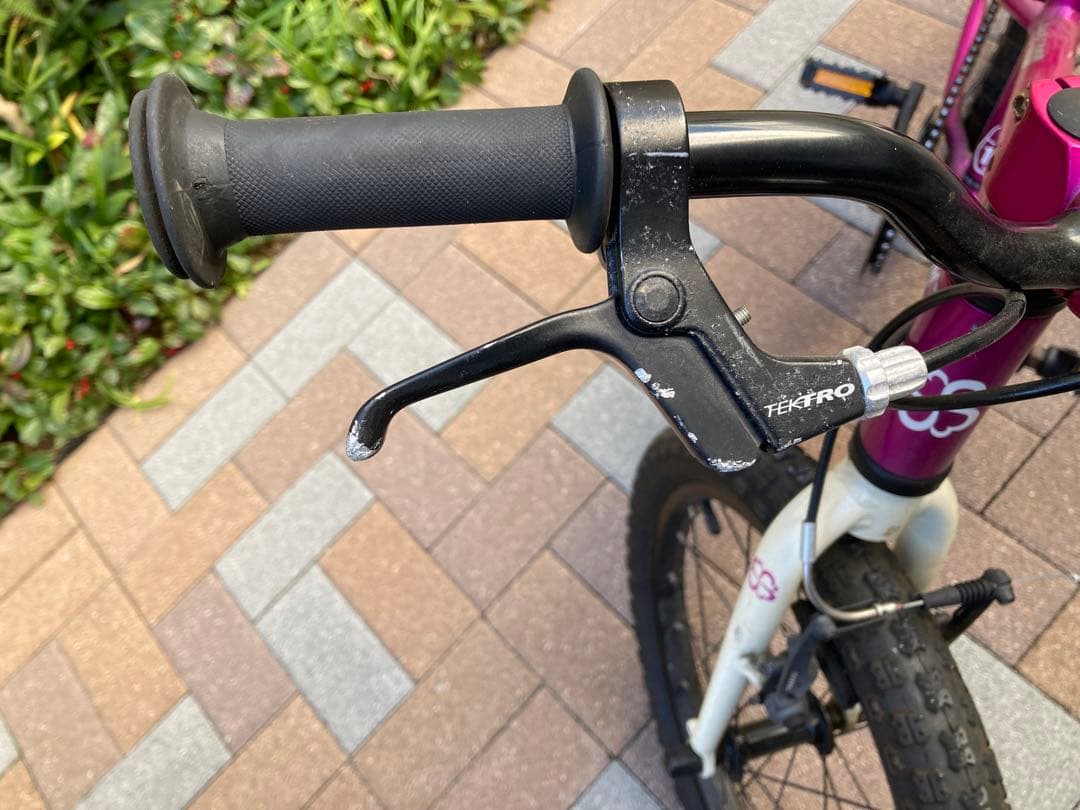 【名古屋市】ヨツバサイクル 18インチ 限定色・パープル