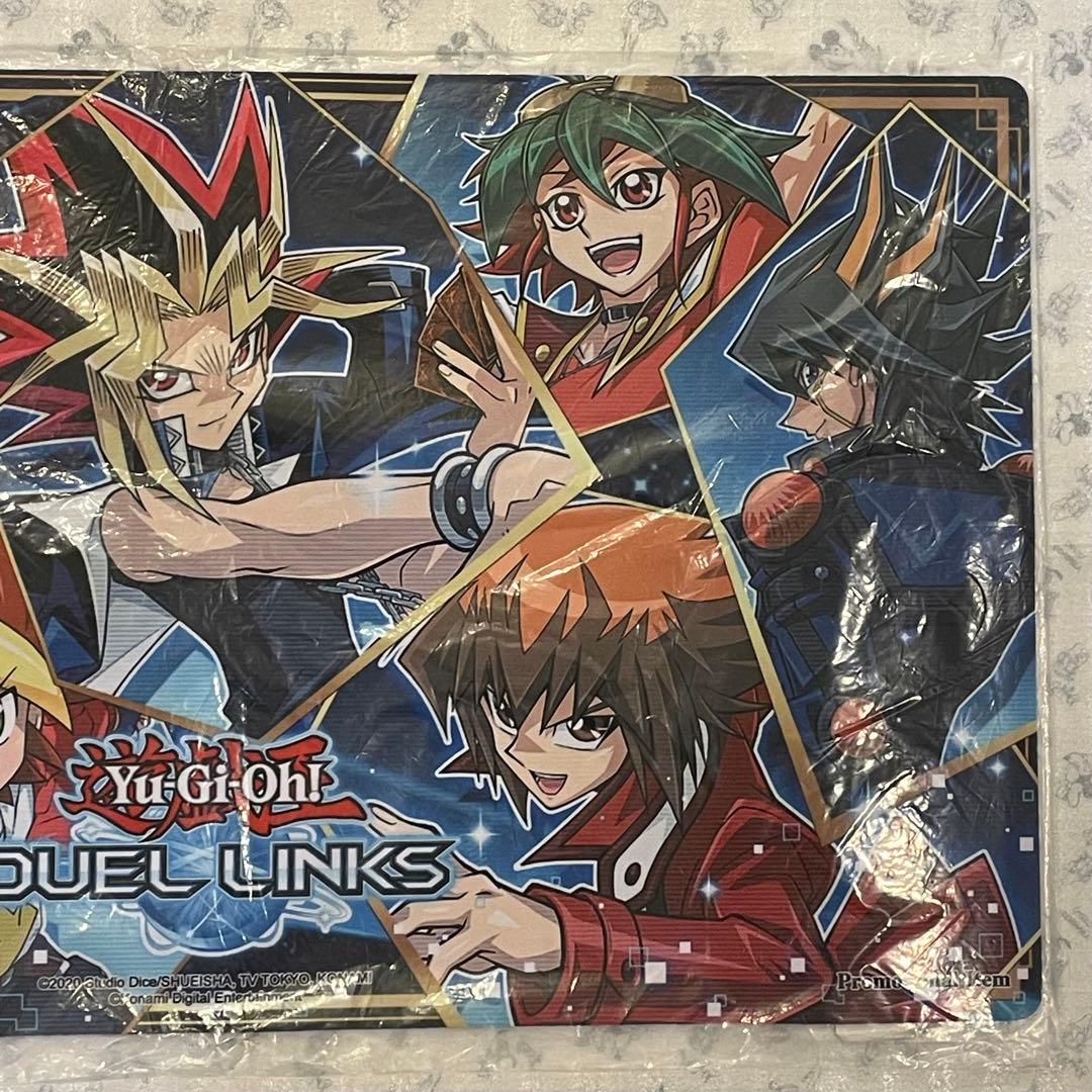 新品未開封 歴代主人公 デュエルリンクス プレイマット 遊戯王