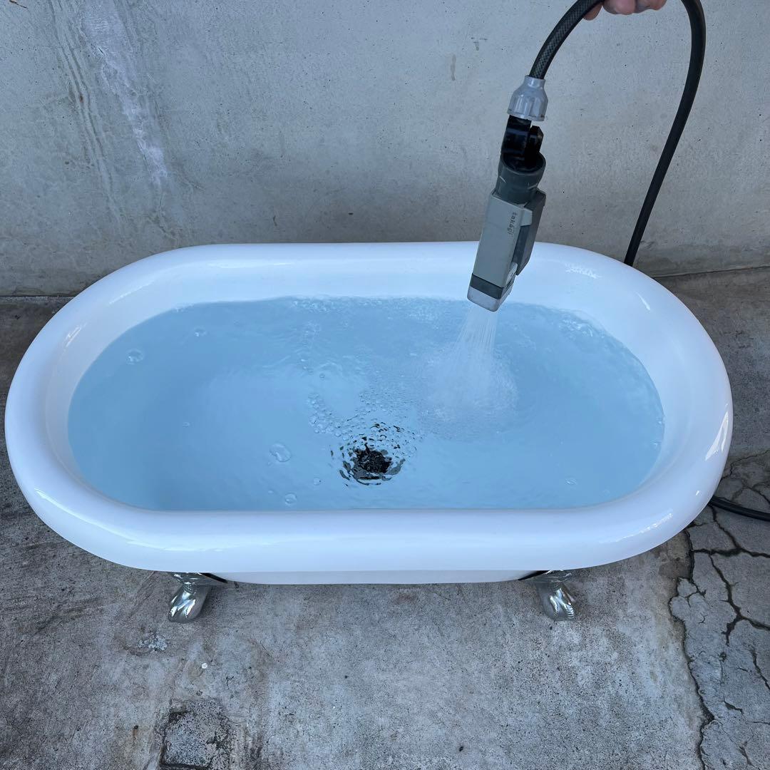 猫足バスタブ　ペット用バスタブ　ベビー用バスタブ　ガーデニング雑貨　ガーデン雑貨