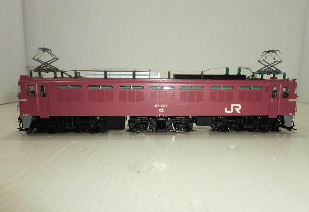 ＨＯゲージ TOMIX EF81形 ローズ パーツ違い有 現状