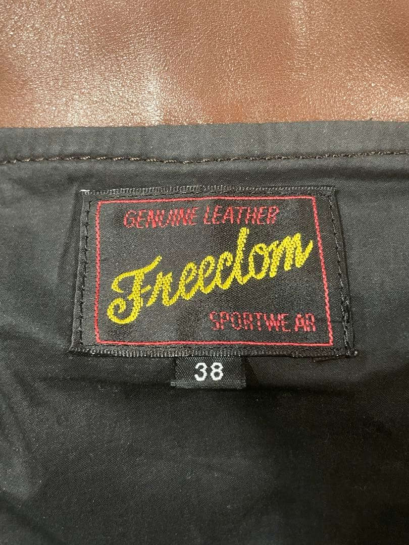 FREEDOM ホースハイド　レザー　ライダース　 ジャケット　馬革　フリーダム