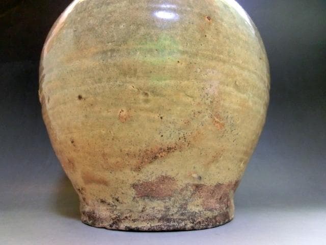 壷■古い耳付き船壷 丸壺 茶壷 古玩 古美術 時代物 骨董品■
